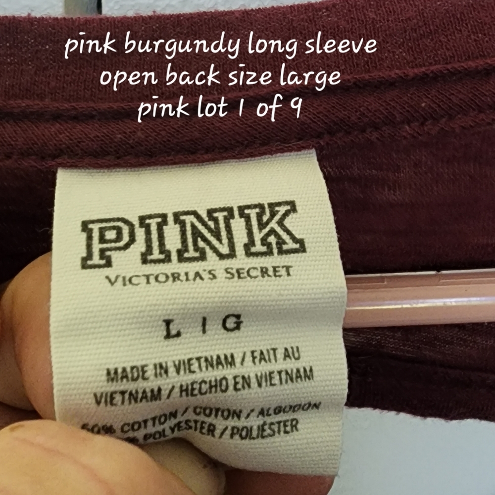 Pink long sleeve